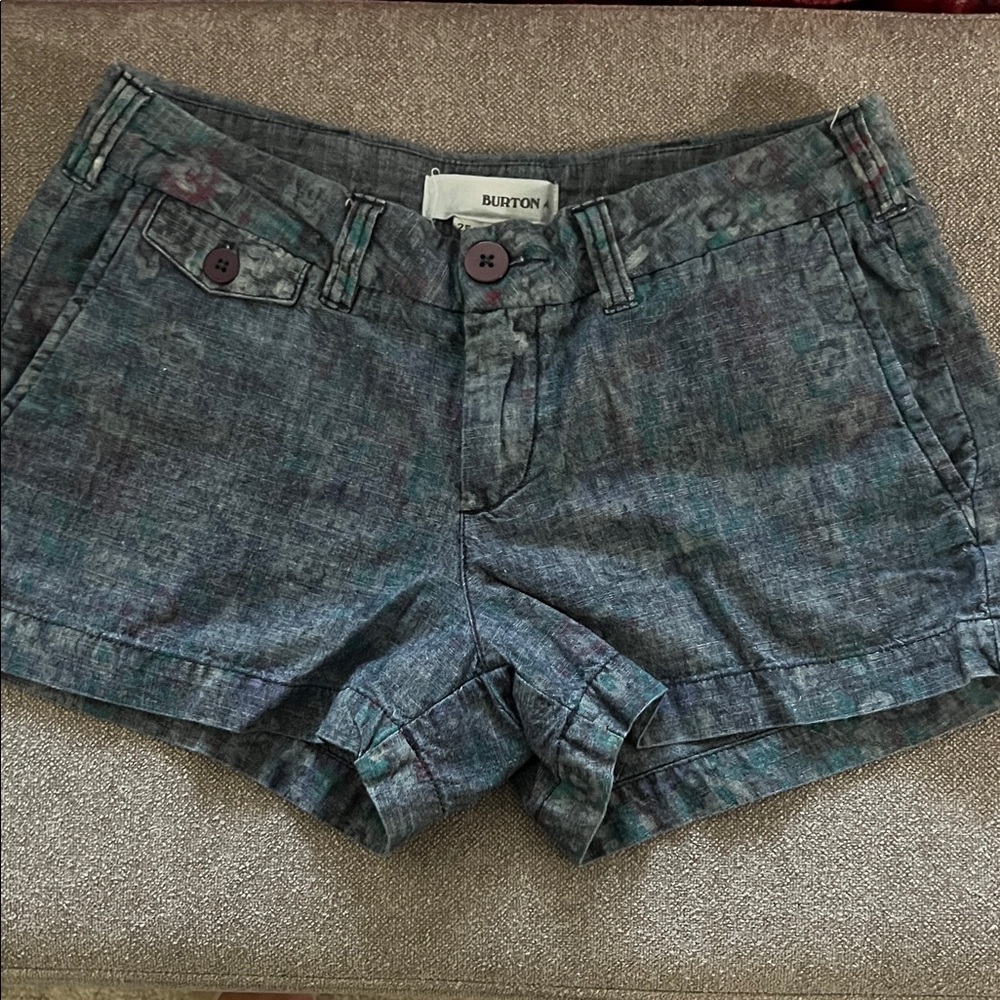 Burton Women's Multicolor Jean Shorts